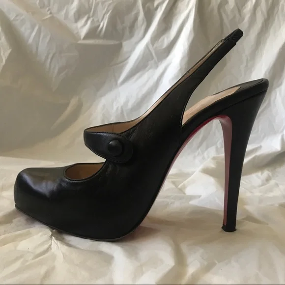 Christian Louboutin slingback sz 37